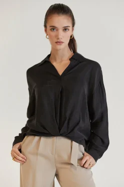 Milena Cupro Blouse