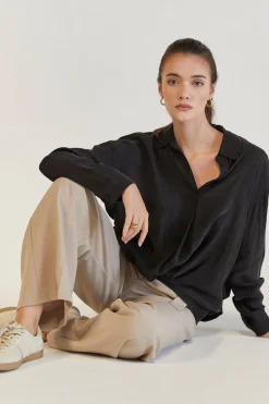 Milena Cupro Blouse