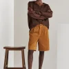 Myrtle Corduroy Bermuda Shorts
