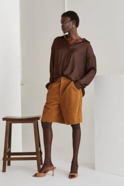 Myrtle Corduroy Bermuda Shorts