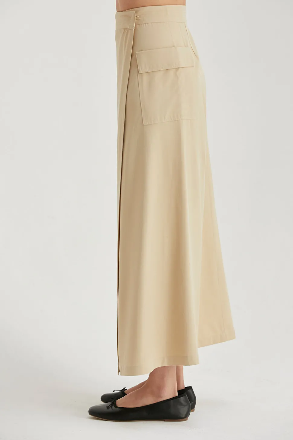 Nadia Maxi Wrap Skirt