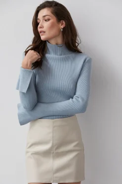 Natalie Vegan Leather Mini Skirt