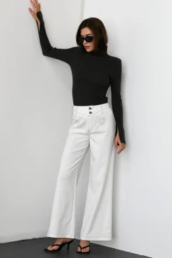 Nora Western Bell Bottom Pants
