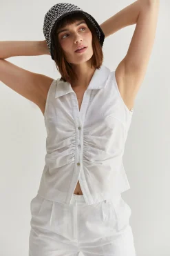 Rae Linen Top