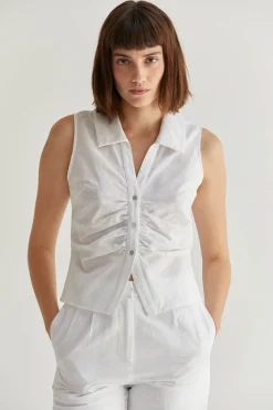 Rae Linen Top