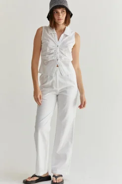 Rae Linen Top