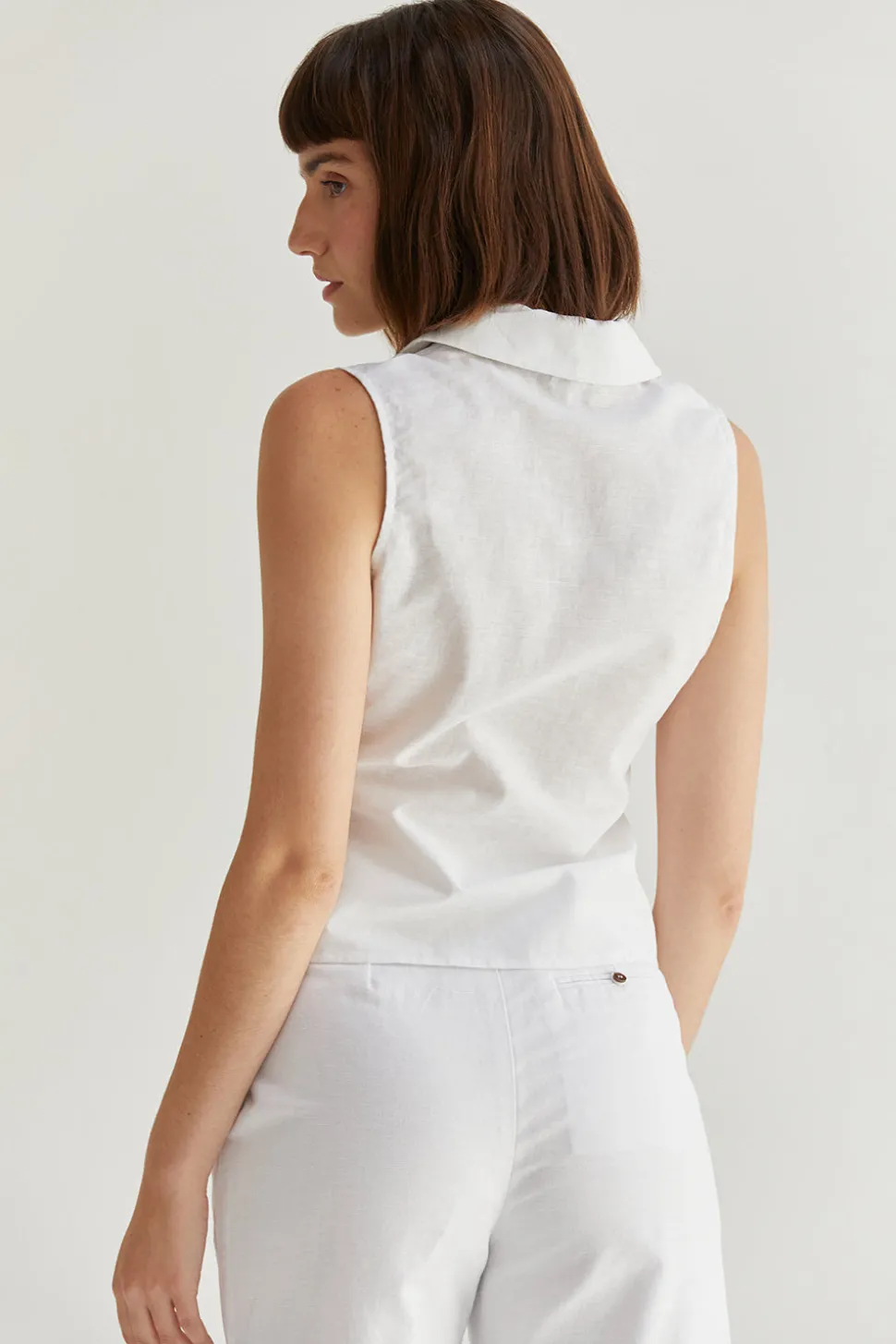 Rae Linen Top