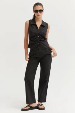 Rae Linen Top
