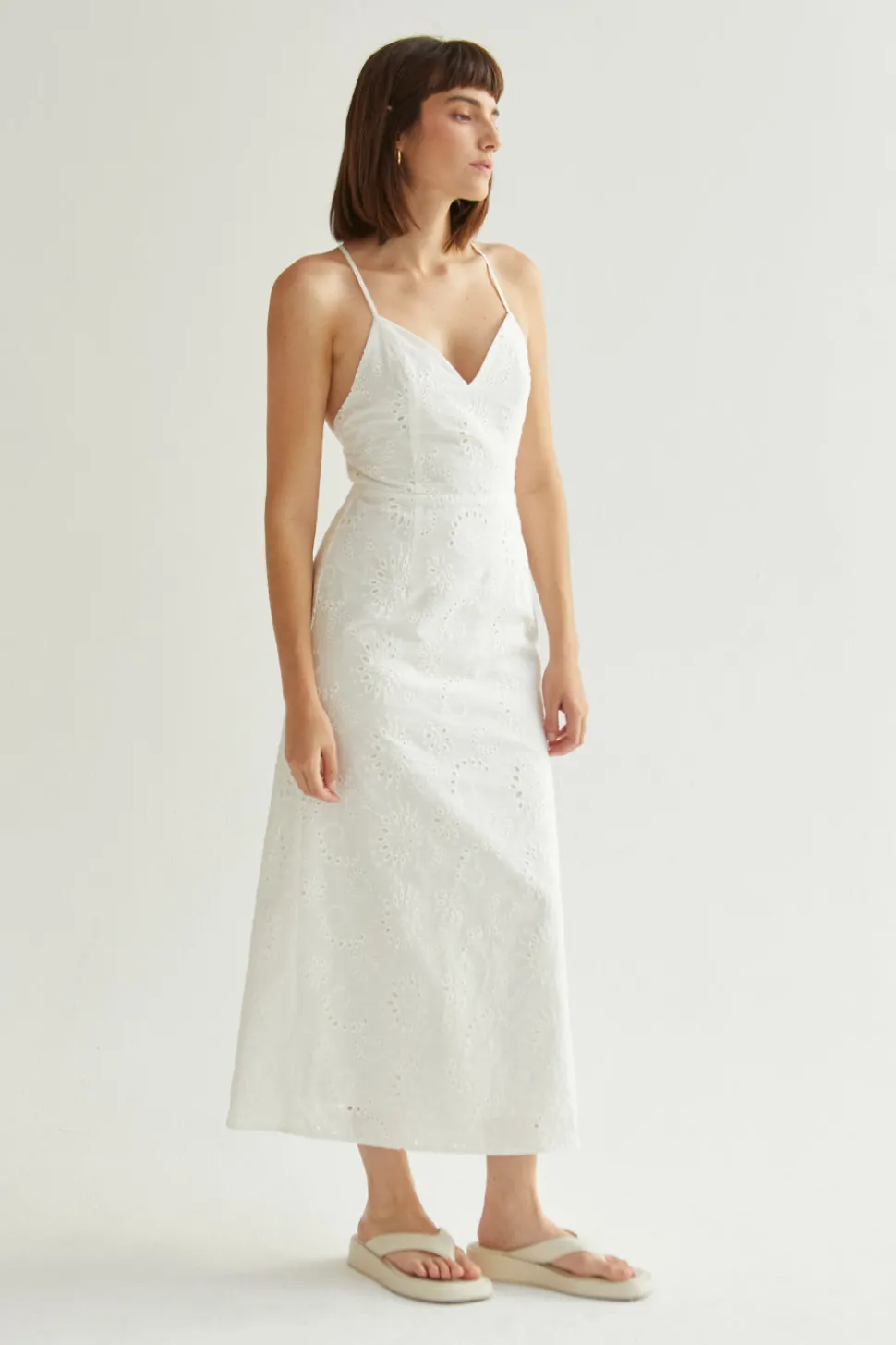 Raya Eyelet Dress