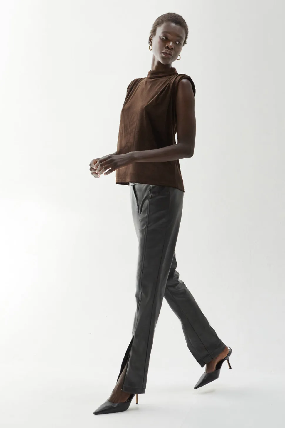 Roxy Vegan Leather Pants