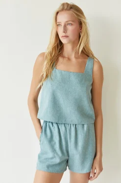 Sage Tweed Set