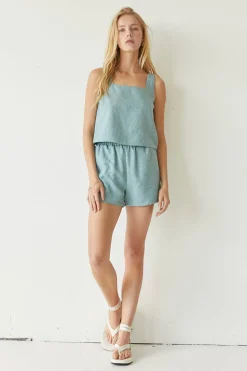 Sage Tweed Set