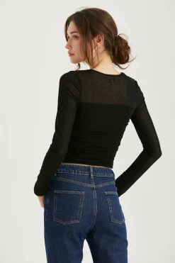 Sasha Mesh Top