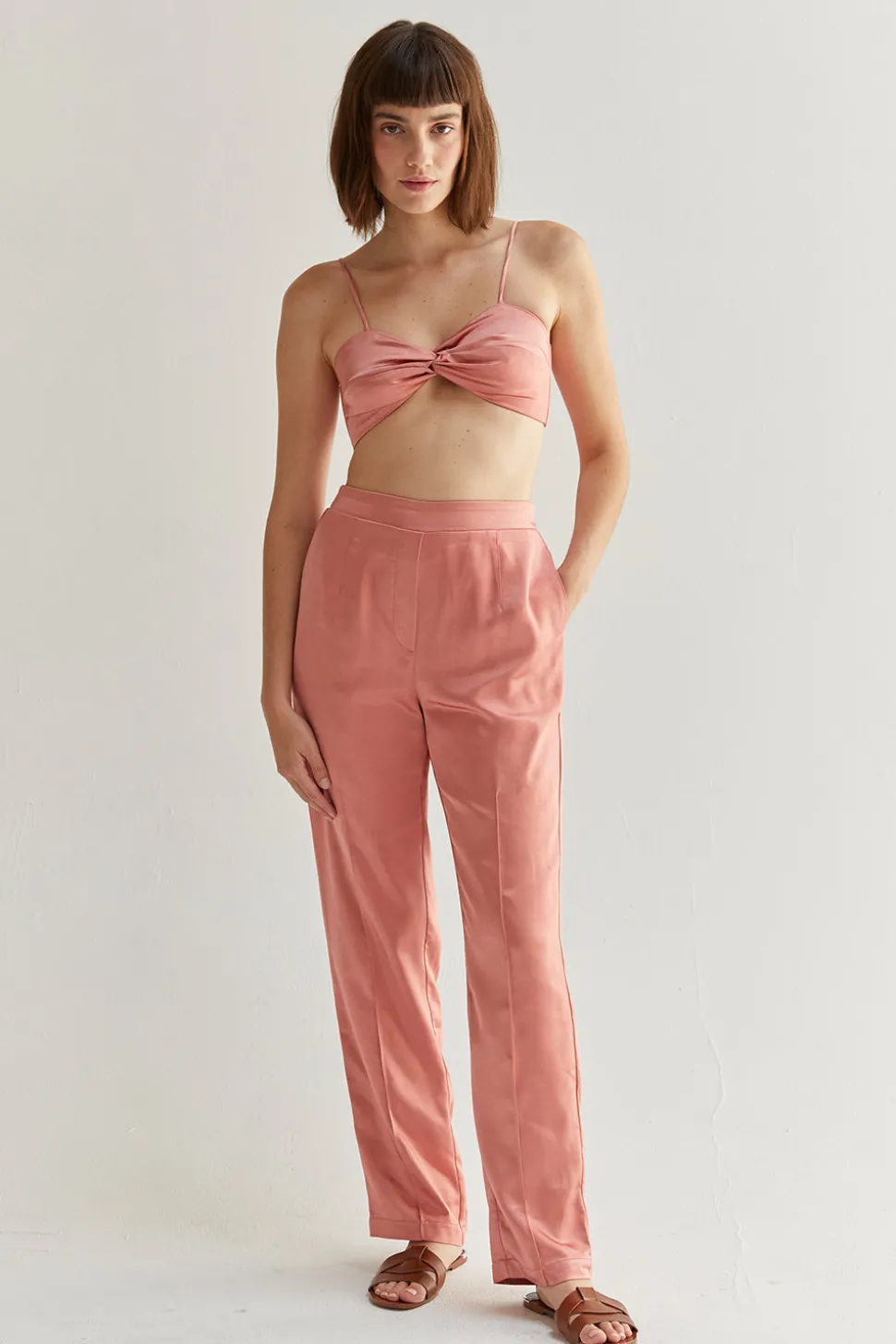 Shane Satin Pants