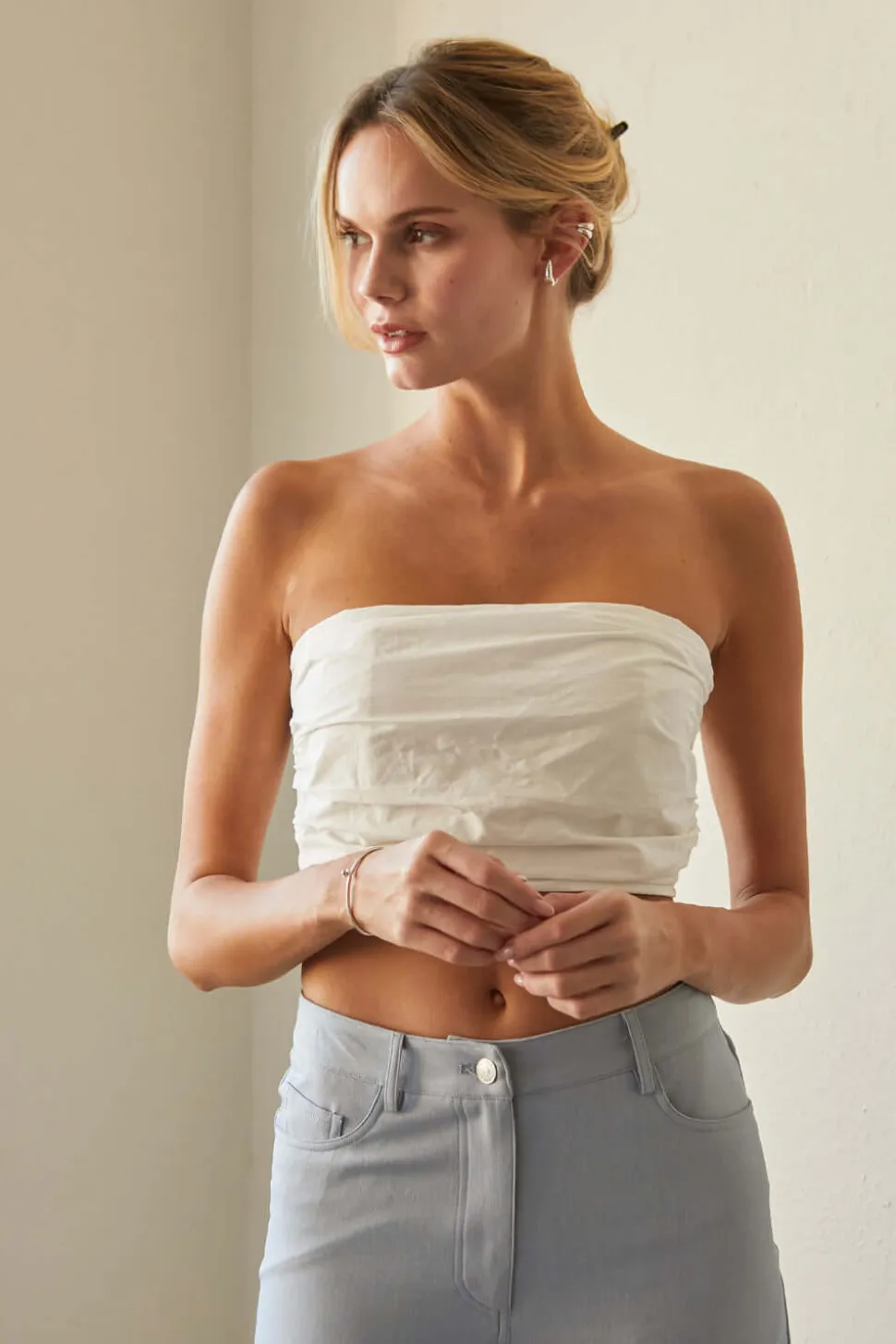 Shara Poplin Bolero Set