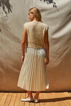Sharpe Twofer Sweater Top Dress