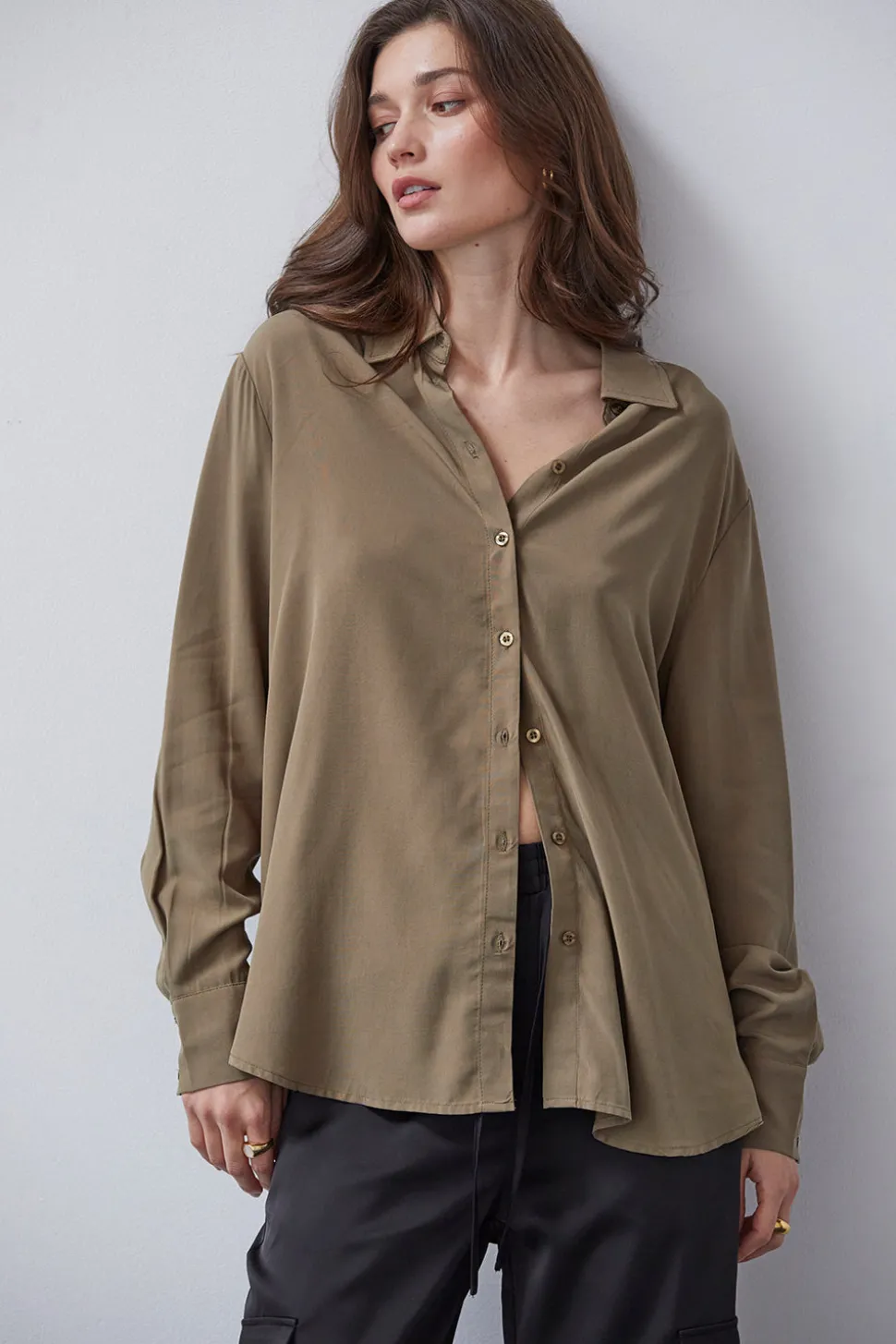 Sianna Open Back Shirt
