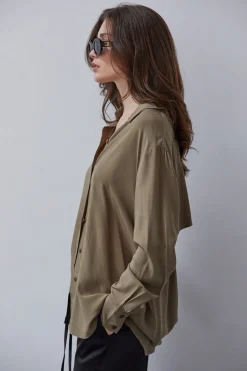 Sianna Open Back Shirt