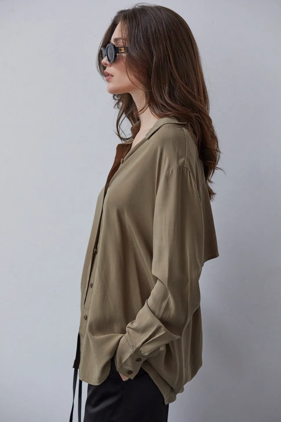 Sianna Open Back Shirt