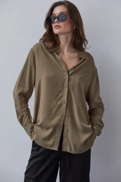 Sianna Open Back Shirt