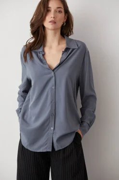 Sianna Open Back Shirt