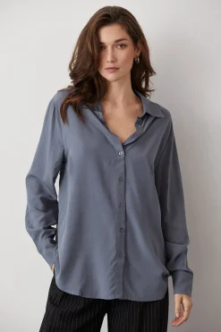 Sianna Open Back Shirt