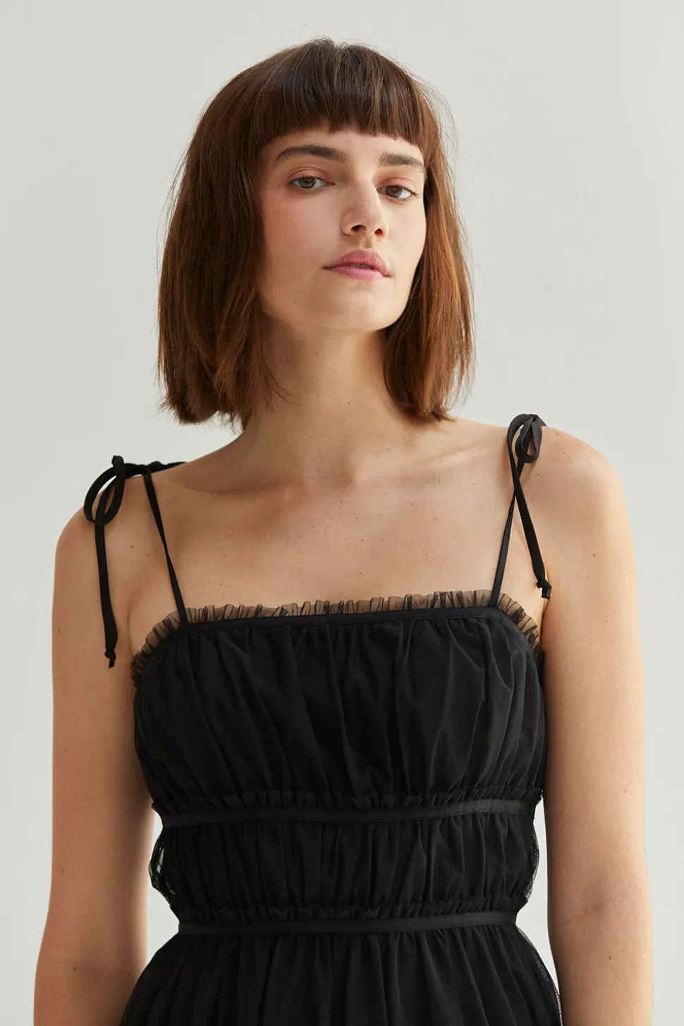 Sienne Tulle Midi Dress