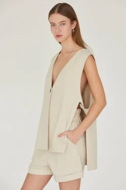Tammy Linen Bucket Shorts