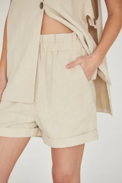 Tammy Linen Bucket Shorts