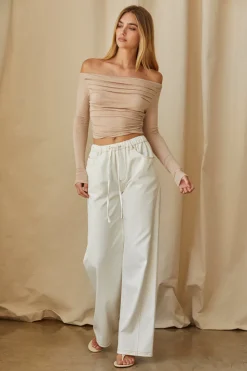 Tania Off Shoulder Knit Top