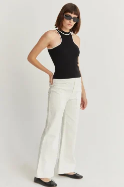 Tara Racer Knit Tank