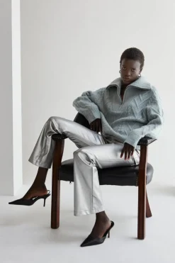 Tory Vegan Leather Pants