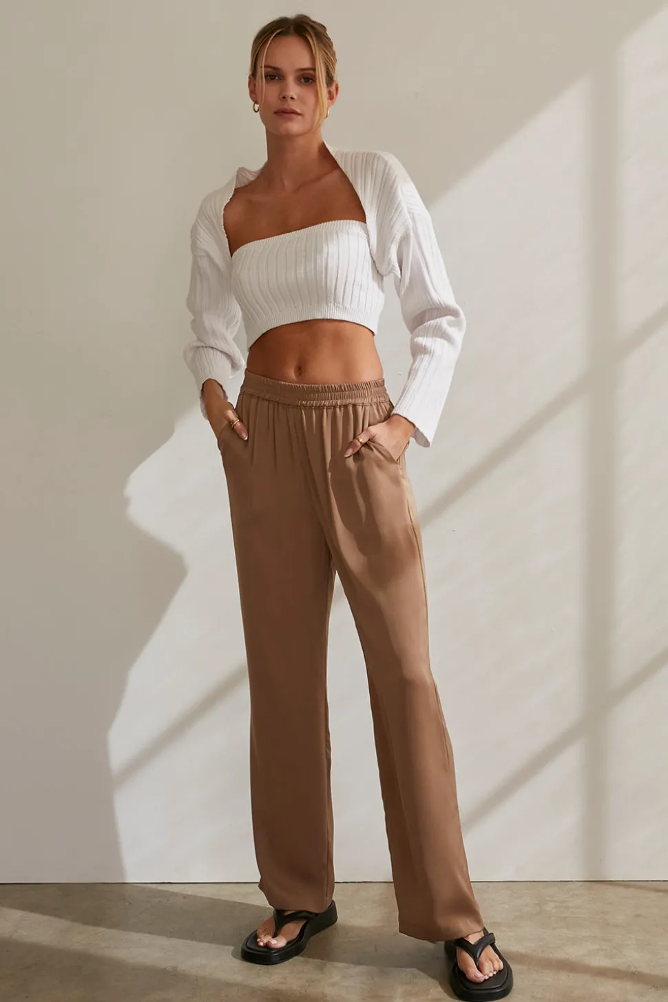 Vicy Satin Pants