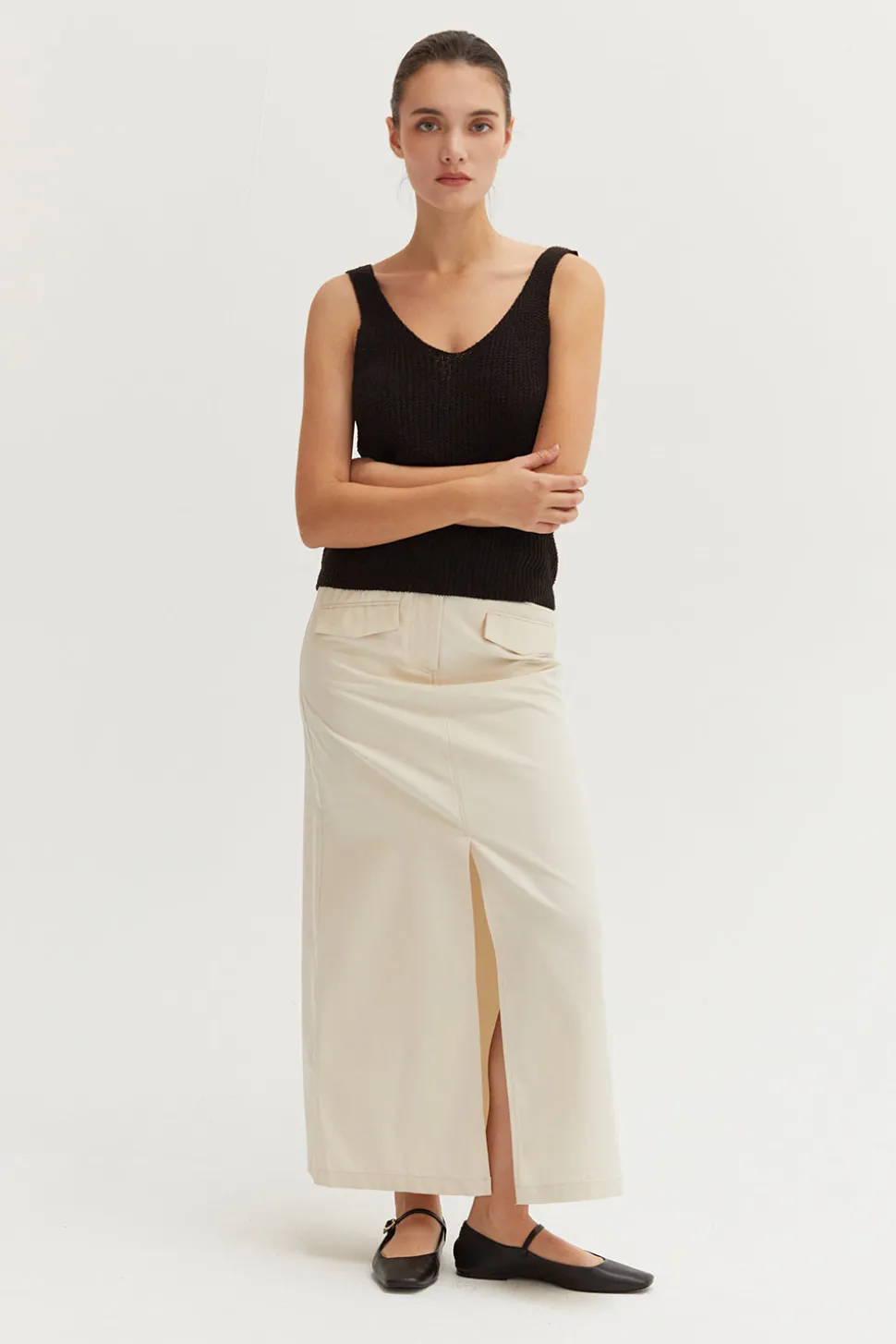 Yunes Midi Skirt
