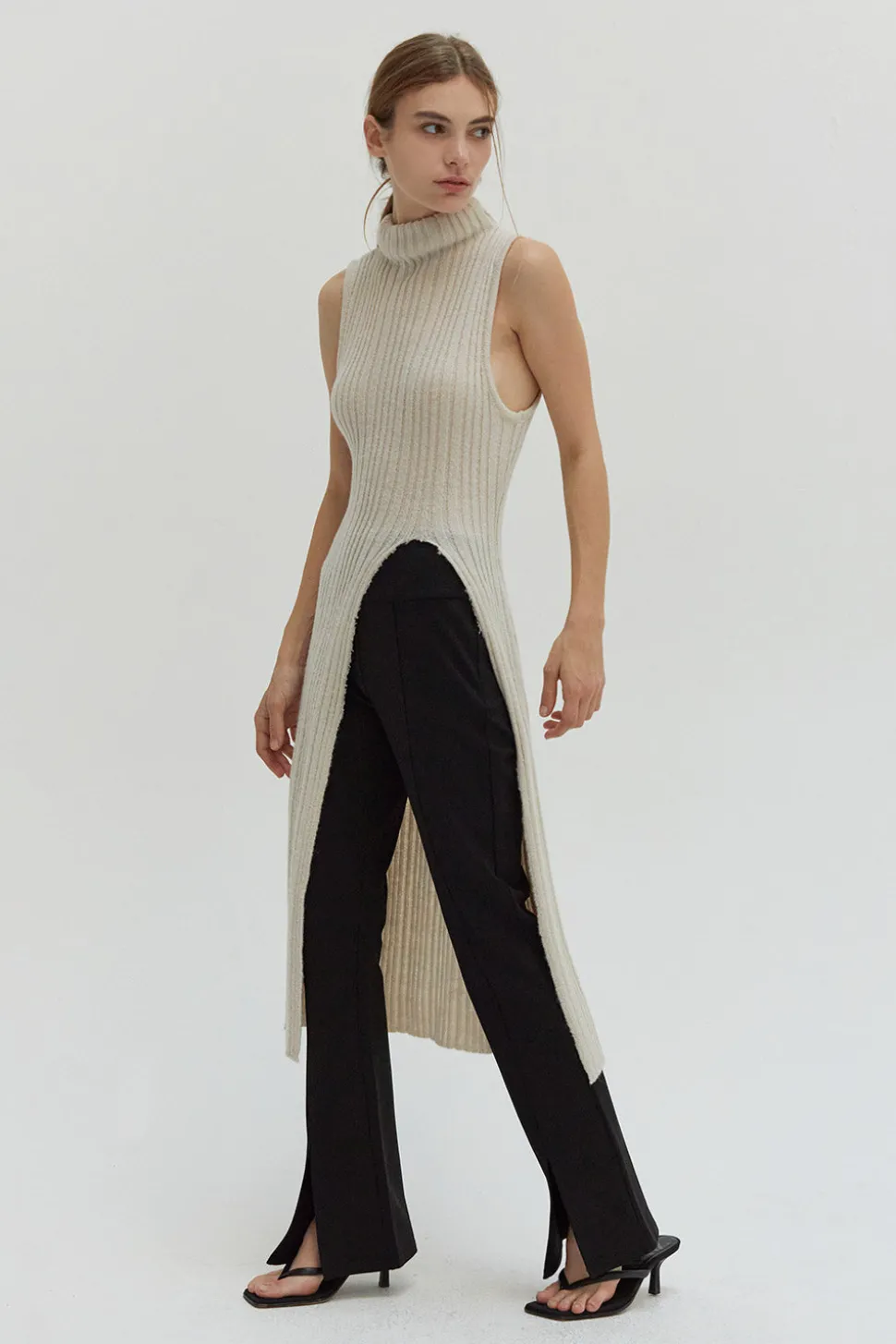 Yvonne Long Line Sweater Top