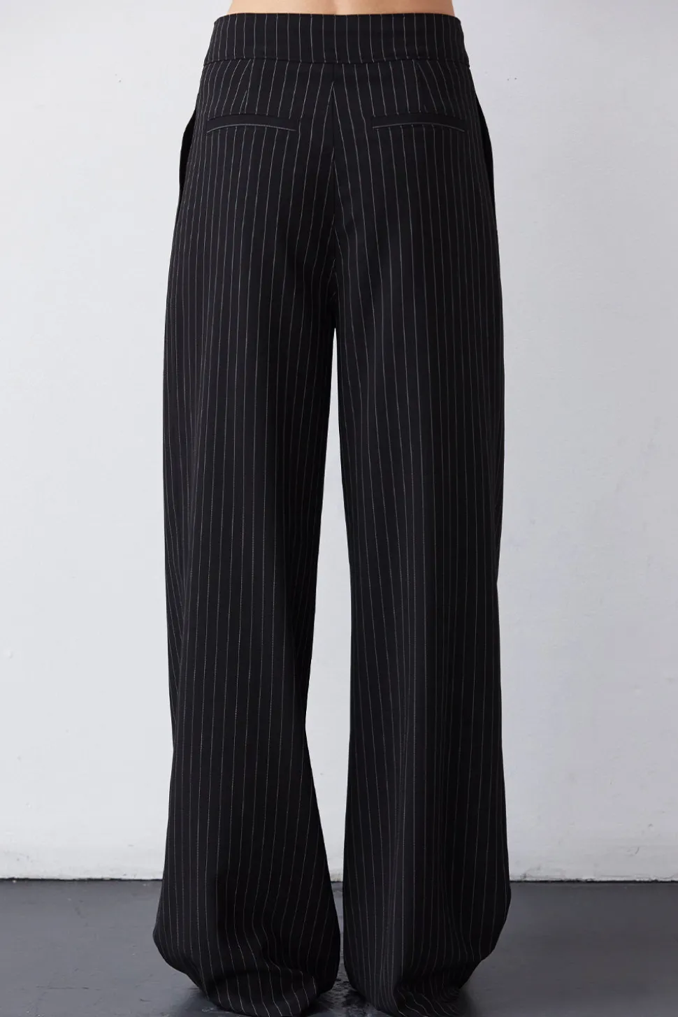 Zhuri Pinstriped Trousers